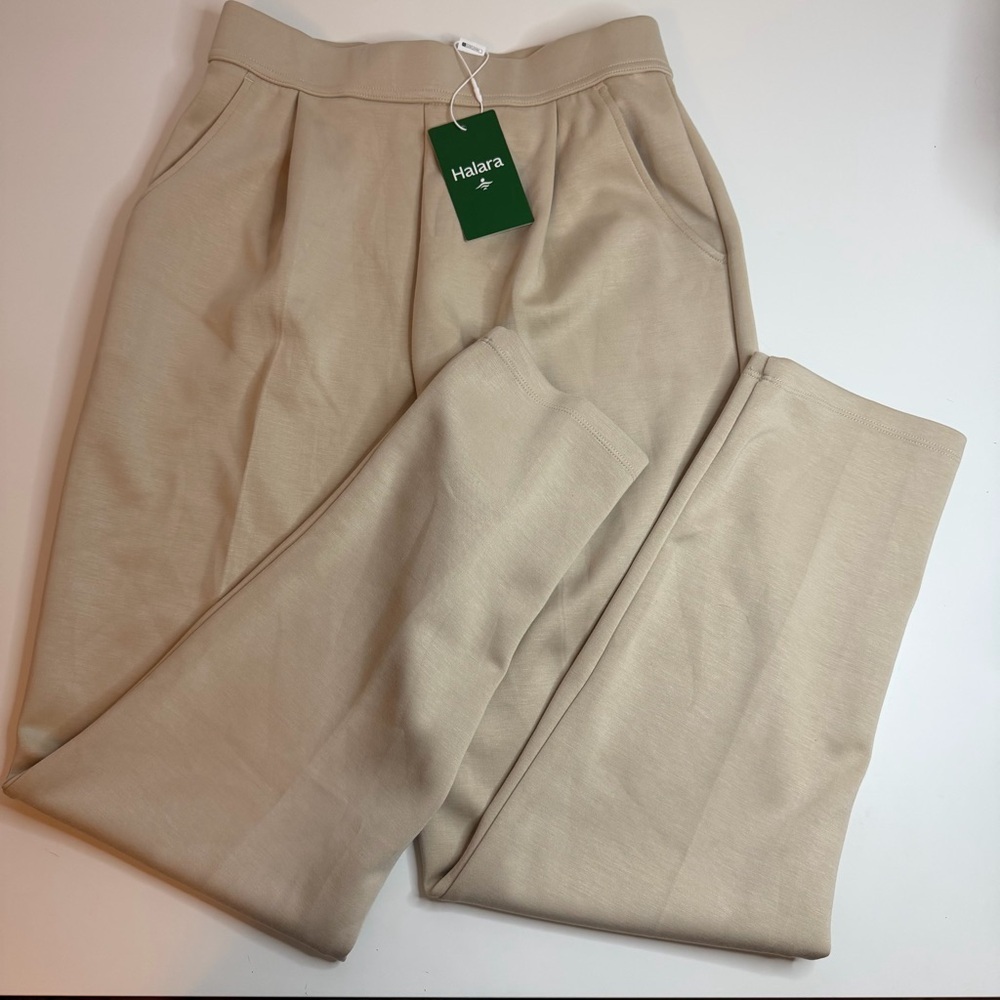 HALARA Cream Women's Trousers